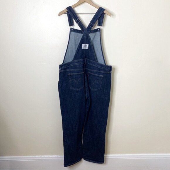 Levi’s Premium Bib Denim Overalls NWT 18W - Picture 2 of 12